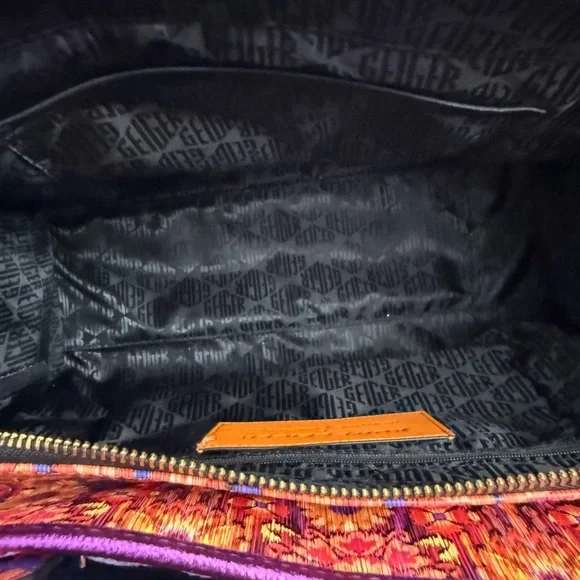 NWOT Kurt Geiger London x Matthew Williamson Large Square Woven Shopper Tote - Picture 4 of 5